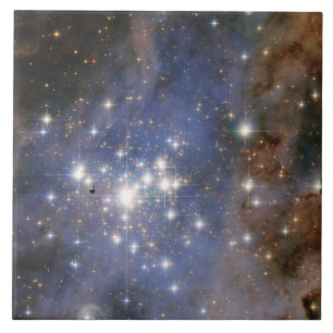 Carreau Étoiles de diamant en Carina Nebula Hubble Space