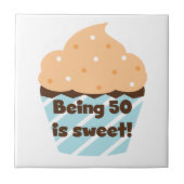 Carreau Etre 50 est Sweet T-shirts et cadeaux (Devant)