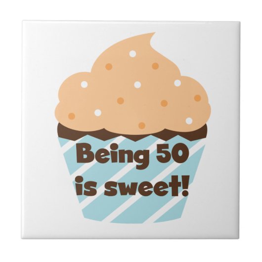 Carreau Etre 50 est Sweet T-shirts et cadeaux (Devant)