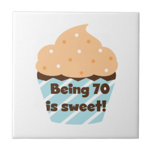 Carreau Etre 70 est Sweet Birthday T-shirts et cadeaux