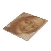 Carreau Étude de portrait de sainte Anne de Léonard de Vin (Côté)