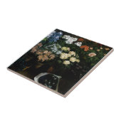 Carreau Étude des fleurs par Frédéric Bazille (Côté)