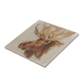 Carreau Étude sur les animaux d'Amérique occidentale | Por (Côté)