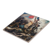 Carreau Eugene Delacroix - La Liberté guidant le peuple (Côté)