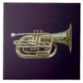 Carreau Euphonie de laiton d'or (Devant)