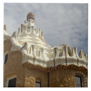 Carreau Europe, Espagne, Catalogne, Barcelone. Parc Guell,