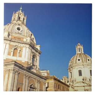 Carreau Europe, Italie, Rome. Santa Maria Di Lorento et