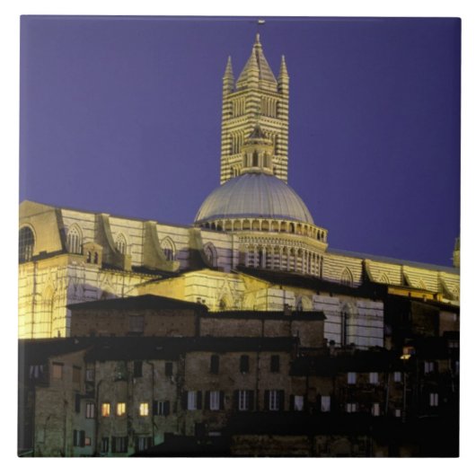 Carreau Europe, Italie, Toscane, Sienne. XIIIe siècle (Devant)