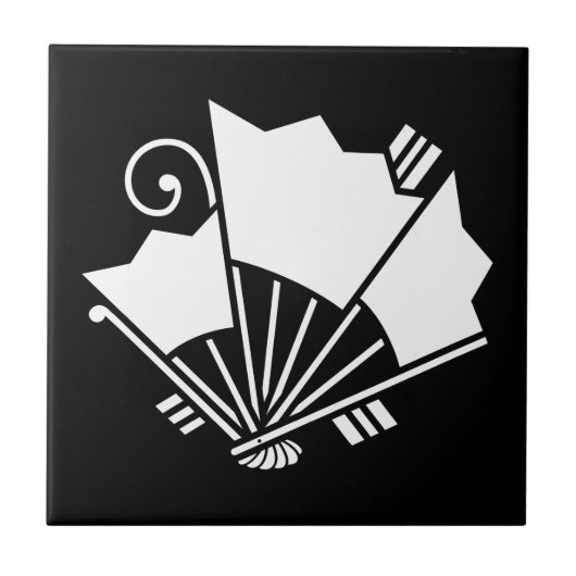 Carreau Éventails en forme de papillon (Ageha) Carrelage e (Devant)