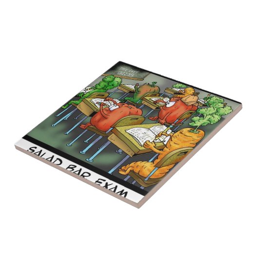Carreau Examen Bar Salade amusant (Côté)