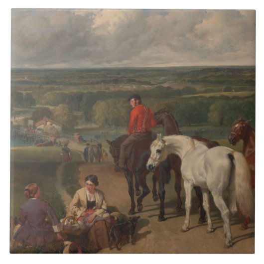 Carreau Exercice des chevaux royaux (art équin) (Devant)