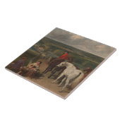 Carreau Exercice des chevaux royaux (art équin) (Côté)