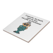 Carreau Exercice, Push, Jump Humour (Côté)