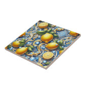 Carreau Exotic Tile Accents | Moroccan Mediterranean Lemon (Côté)