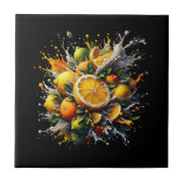 Carreau Explosion de Citrus (Devant)