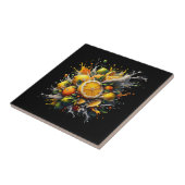 Carreau Explosion de Citrus (Côté)