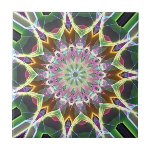 Carreau Explosion de couleur (Devant)