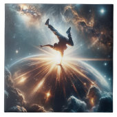 Carreau Explosion de rupture galactique dans l'espace prof (Devant)