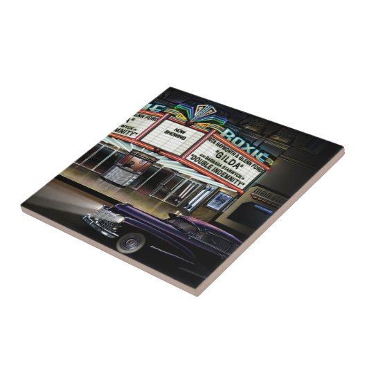 Carreau Exposition d'image de Roxie (Côté)