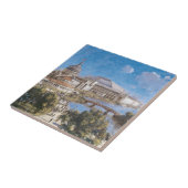 Carreau Exposition mondiale de la Colombie par Theodore Ro (Côté)