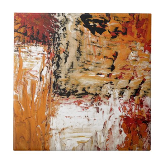 Carreau Expressionniste Abstrait (Devant)