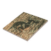 Carreau extérieur sauvage Camouflage cerf blanc (Côté)