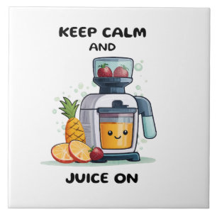 Carreau Extracteur de jus de fruits Garder son calme et pr