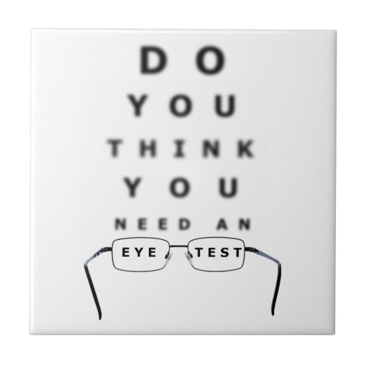 Carreau Eye Test (Devant)