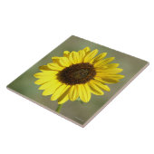 Carreau F47 Tournesol annuel commun des Fleurs sauvages ja (Côté)