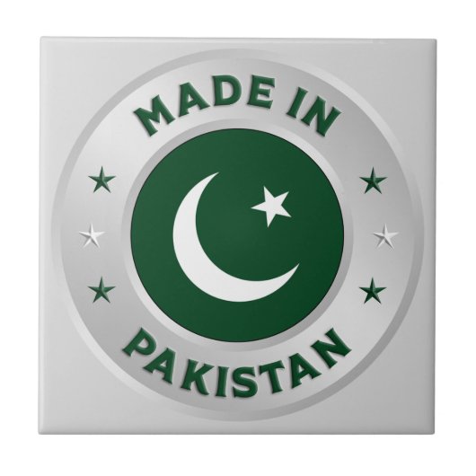 Carreau Fabriqué Au Pakistan (Devant)