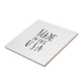 Carreau Fabriqué aux Etats-Unis (Côté)