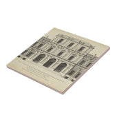 Carreau Façade de style théâtral de Colen Campbell (Côté)