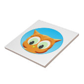 Carreau Face D'Une Petite Chouette (Côté)