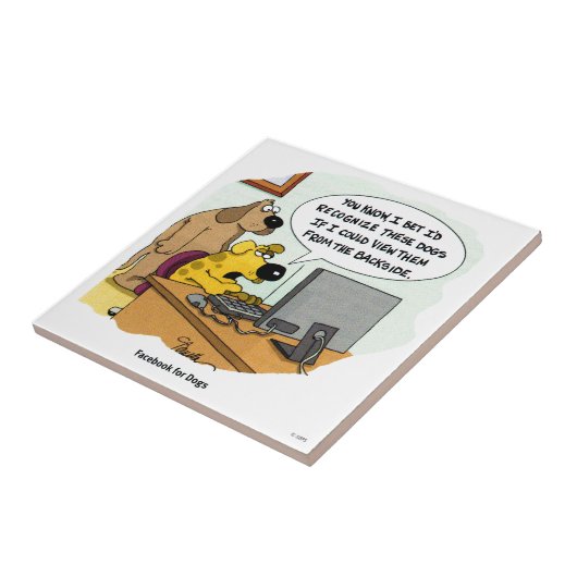 Carreau Facebook pour Chiens (Côté)