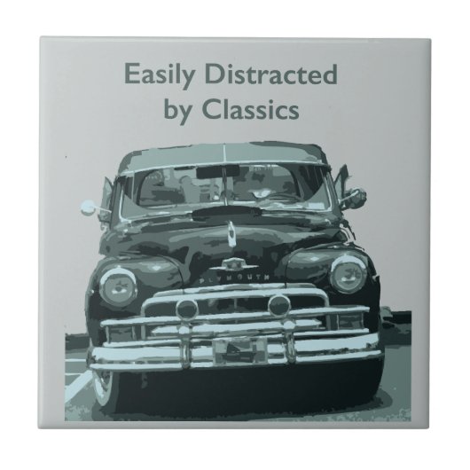 Carreau Facilement distrait par les classiques (Devant)
