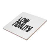 Carreau Faible fidélité (Côté)