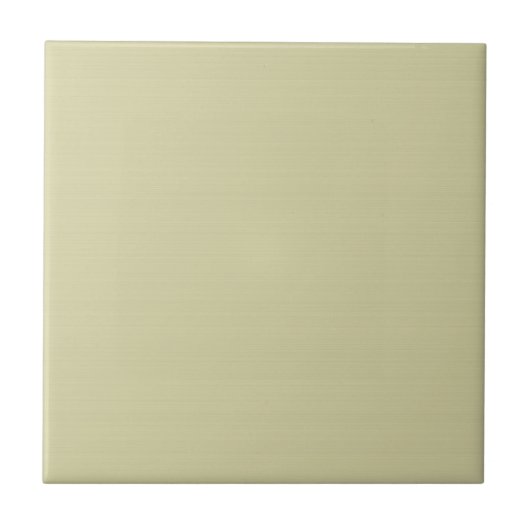 Carreau Faintly Striated Solid Sage Ceramic Tile (Devant)