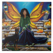 Carreau Fairy Guardian Doberman Chien (Devant)