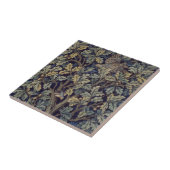 Carreau Faisan d'arbre boisé William Morris (Côté)