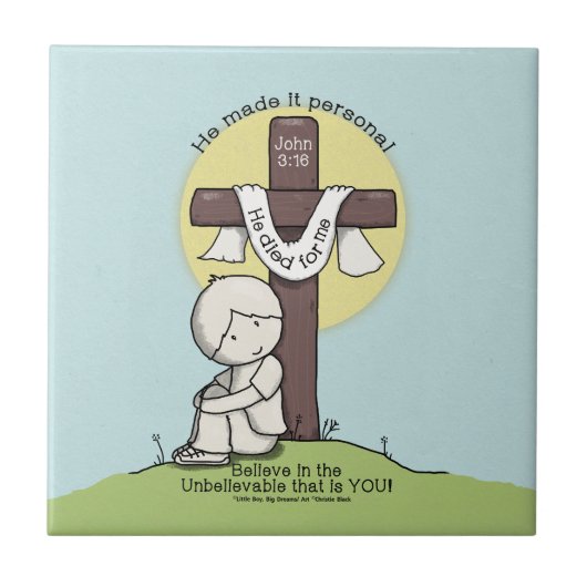 Carreau Faites-le personnel (Devant)