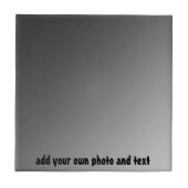 Carreau Faites votre propre photo faite sur commande (Devant)