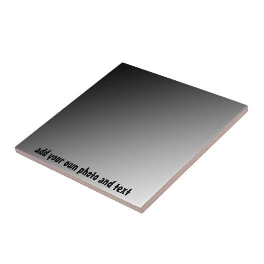 Carreau Faites votre propre photo faite sur commande (Côté)