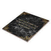 CARREAU FAITES VOTRE PROPRE TITRE CÉRAMIQUE (Côté)