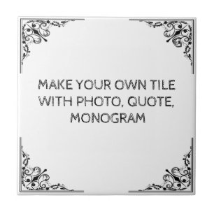 CARREAU FAITES VOTRE PROPRE TITRE CÉRAMIQUE