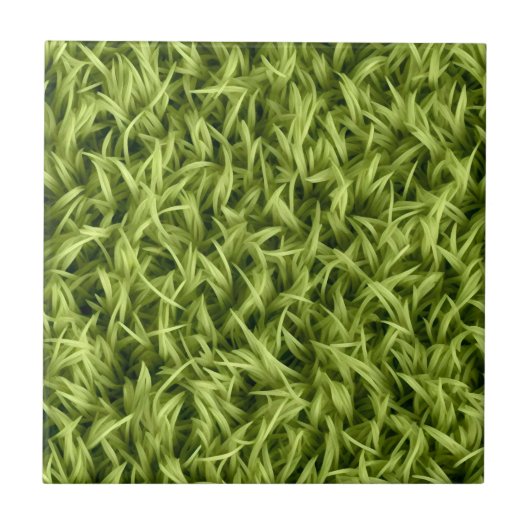 Carreau Fake Grass Green Faux Herbe artificielle (Devant)