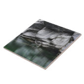 Carreau Falaise arrondie de roche par la rivière de (Côté)