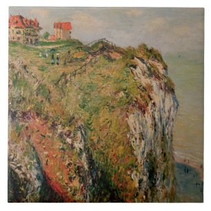 Carreau Falaise de Claude Monet chez Dieppe, 1882