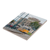 Carreau Fameux Tramway deux à Budapest, Hongrie (Côté)