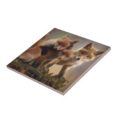 Carreau Famille mignonne de Fox (Côté)