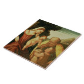 Carreau Famille sainte avec St John (Côté)